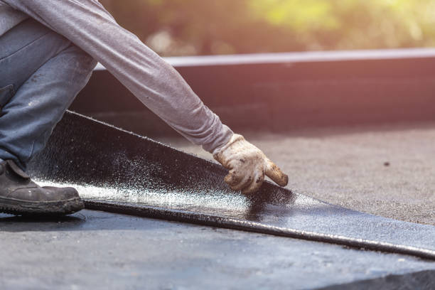 Professional Basement Waterproofing technician working in Lafayette, OH